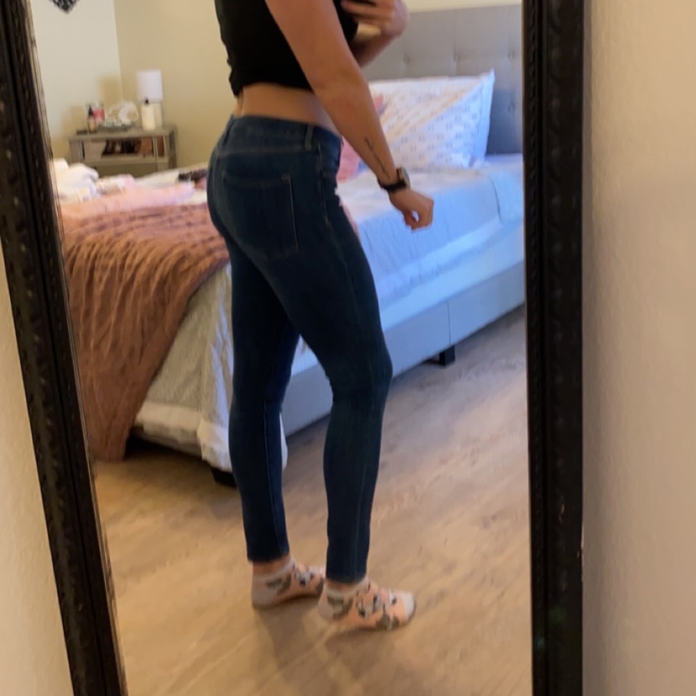 Super skinny low waist jeans